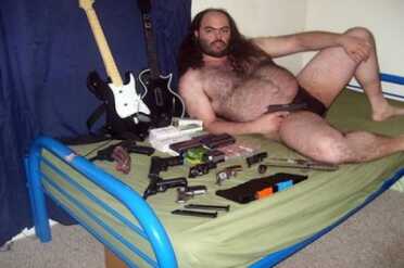 Nothing against this man, but where are his clothes?  