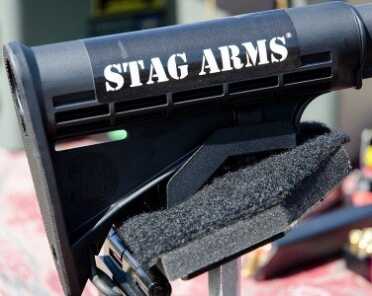 Stag Model 9T--Game Changing 9mm Carbine The buttstock is simple and utilitarian, but good quality and offers six positions.