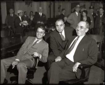 Legally Buy Machine Guns, Silencers, Short Barrels--Understand the NFA Big Al with his attorneys during his 1931 trial for tax evasion. They were smiling but he went to prison.