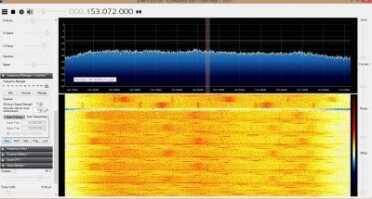 If you look to the left you'll see the scanner plugin for SDR#. There are a few of them. This is the one that has the frequency manager built in. I was scanning local police bands here and got some hits. 