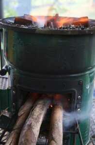 Prepping 101: Starting Fires with Sparks and the Sun Getting a roaring Rocket Stove going isn't always easy, but hopefully this'll get you thinking about the subject and some ways to make your survival easier.