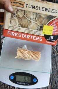 Prepping 101: Starting Fires with Sparks and the Sun These are the firestarters I found at Tractor Supply. They were on sale last month two for five bucks I think, and the rest ended up on the clearance rack. I can't find them online cheaper than 12 bucks a box right now, and I'm going back to get the rest from the clearance rack for myself.