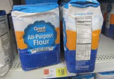 Prepping 101: Survival Food by the Numbers - It's About Calories Silly! A $1.68 five pound bag of flour has 7500 calories. That is a whopping 4,464 calories per dollar, far and away the highest of any food here. In the Bible, what did the Egyptians store when Joseph warned them about the coming 7 year famine? Grains!