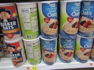 Prepping 101: Survival Food by the Numbers - It's About Calories Silly! This 4,500 calorie package of Instant Oats is $3.18. That is 1,415 calories per dollar.
