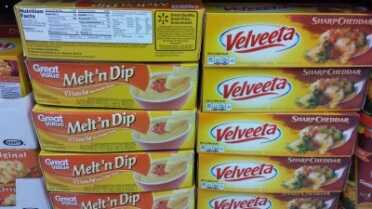 Prepping 101: Survival Food by the Numbers - It's About Calories Silly! These $5.32 packages of Walmart brand Velveeta have 1,600 calories per package. That is 301 calories per dollar.