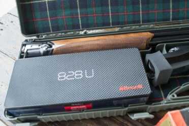 Benelli 828U--The Future of the Over-Under Shotgun The interior hard plastic box is great for keeping dirty stuff like gun oil from ruining the rest of the case.