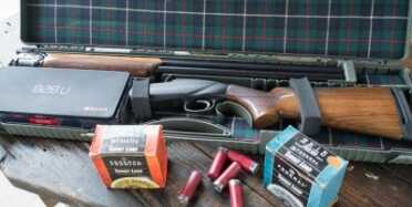 Benelli 828U--The Future of the Over-Under Shotgun I tested this gun with a number of Federal and Winchester loads ranging from 7/8 ounce to 1 1/8 ounces.