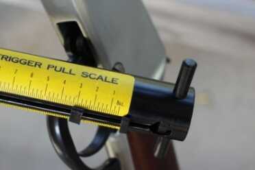 Henry Frontier Carbine Evil Roy Edition Trigger pull came in at 3 pounds, rounding up.