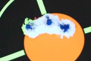 Henry Frontier Carbine Evil Roy Edition This is five rounds from 25 yards, standing.
