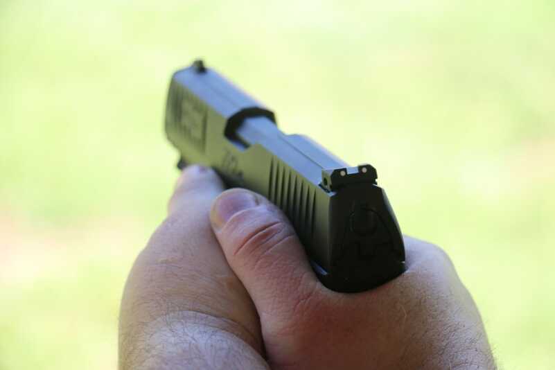 Walther’s American Pistols For those accustomed to the PPQ line, the new .45 will feel familiar.
