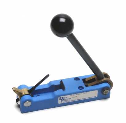Mount the Dillon Super Swage to the bench and you're ready to go.
