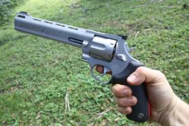 Taurus Raging Bull .44 Mag Revolver - Return of the Classic Model 444 I am now the proud owner of a full sized, 8 3/8ths inch Taurus Model 444 Raging Bull. It's always been a cool gun, but Taurus as a company has come a long way as a company in the past few years and I think this gun is the best buy in a .44 Mag revolver, even if you're not on a budget.