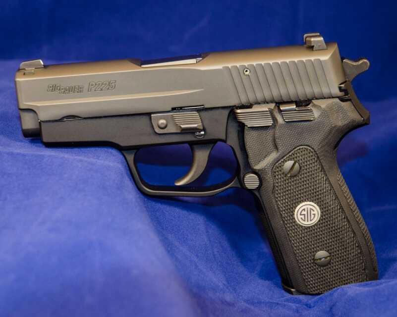 SIG SAUER’S Classic P225 Re-Born No mistaking the family markings here. A classic SIG is reborn.