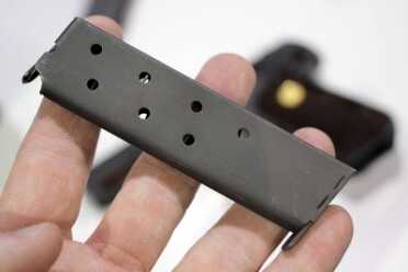 Classic Colt Cutaways and a new Python?--SHOT Show 2016 The backside of the mag.