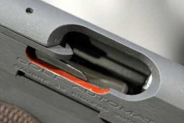 Classic Colt Cutaways and a new Python?--SHOT Show 2016 Inside the open chamber.