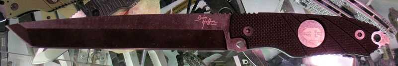 Hoffner’s 'Beast': One Hell of a Fixed Blade — Shot Show 2016 A black-bladed Beast!