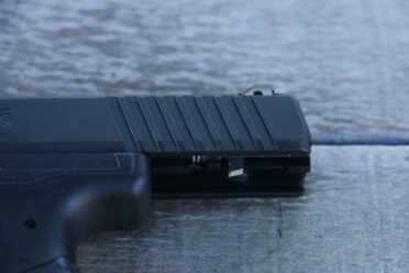 We Shoot the New Walther PPS M2--New Gun Review The rear cocking serrations have been changed for a more traditional look.