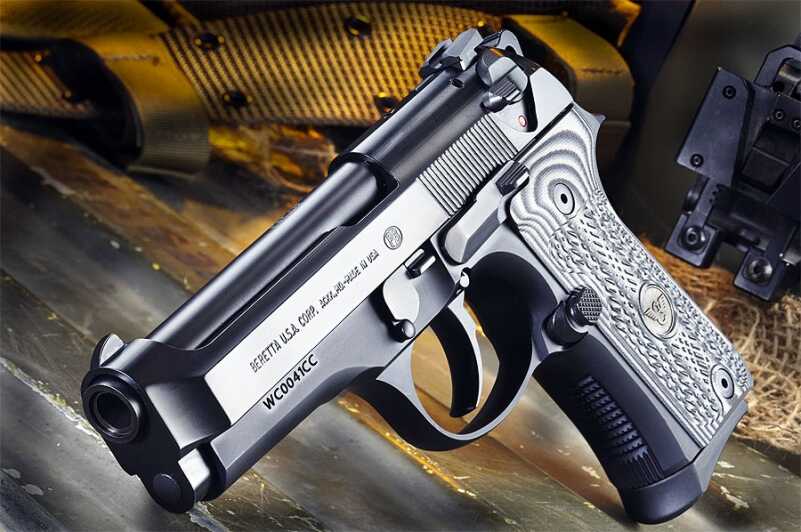 We Shoot the Wilson Combat Beretta 92--SHOT Show 2016 The new Compact Carry 92 from Wilson and Beretta.