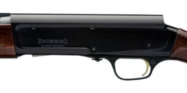 The Return of the Browning Sweet 16 --SHOT Show 2016 The left side. The high polish on the deep black is stunning.