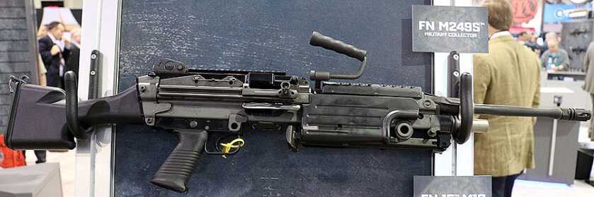 FN Civilian M249 SAW - FNH - SHOT Show 2016 fnh 004