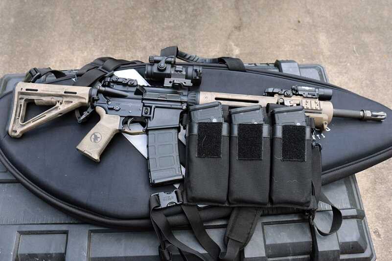 A good rifle and plenty of ammo, but keep them secured in a way that isn't obvious.