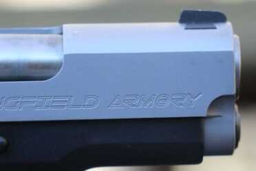 The compact design means less movement to clear the holster.