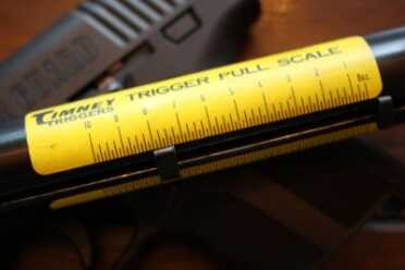 Honor Guard 9mm--Full Review Trigger pull was very consistent. I'd like to see it closer to 6 pounds, than 7, but this one, even with the high round count, is consistent.