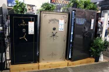 Liberty Safe: New Fatboy, Biometric Handgun Vaults -- SHOT Show 2016 Larger options from Liberty. The company makes numerous sizes to accommodate almost any collection.