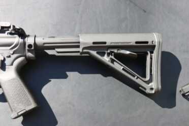 Many of the features, like the stock and grip, can be found on the less expensive AR models, but that's about where the comparisons end.