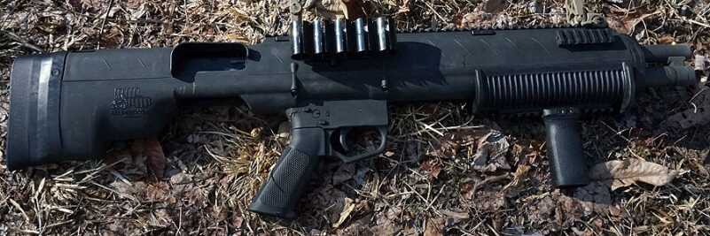 DIY Bullpup Kit for Mossberg 500 & Remington 870 Hardly a beauty queen, but functional. If you need a more compact option, this one works.
