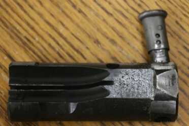 The Legacy of the MP40--Full Auto Review Bottom Bolt with cocking handle.