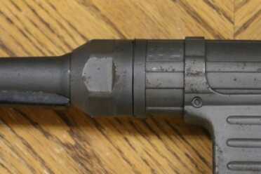 The Legacy of the MP40--Full Auto Review Sheet metal construction with each part numbered.