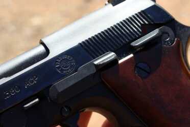 The Used Market: The Full Bodied .380 Taurus PT-58 The controls are very easily accessed.