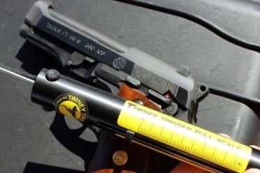 The Used Market: The Full Bodied .380 Taurus PT-58 Double action was smooth, but much heavier at xx pounds.