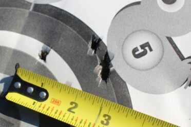The IWI UZI Pro SB--THE 21st Century UZI From 7 meters, without the brace.