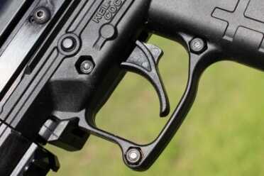 Even the trigger is plastic. 
