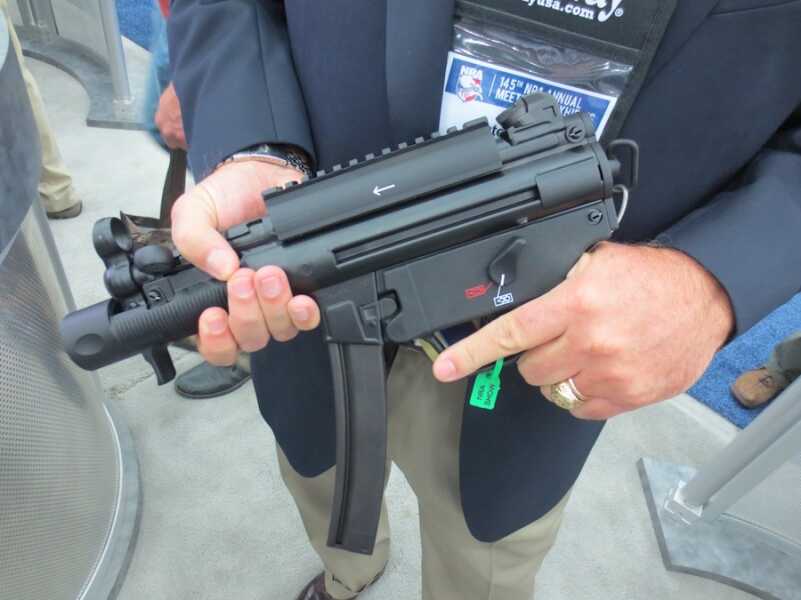Heckler & Koch Unveils Semi-Auto SP5K, New VP9 in FDE -- NRA 2016 HK3