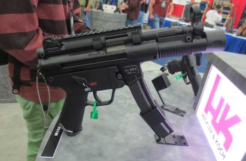 Heckler & Koch Unveils Semi-Auto SP5K, New VP9 in FDE -- NRA 2016 HK5