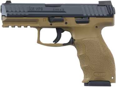 Heckler & Koch Unveils Semi-Auto SP5K, New VP9 in FDE -- NRA 2016 VP9-FDE-LEFT-NIGHT-SIGHTS-WEB
