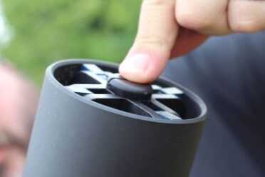 Can Cannon's Grappling Hook in Action The Can Cannon shoots just about anything that will fit down this tube, including their new grappling hook--so you can imagine how the BATFE would want to consider their opinions carefully.