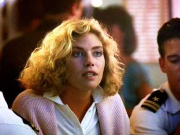 Kelly McGillis Gets Her Gun after Assault A look at the film star in the movie "Top Gun."