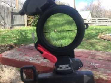Red Dots vs. Magnified Scopes: Which Tactical Optic Is Right For You? The reticle of the author's Leupold Mark 6 1-6X provides a battery-free targeting solution that is always there for him.