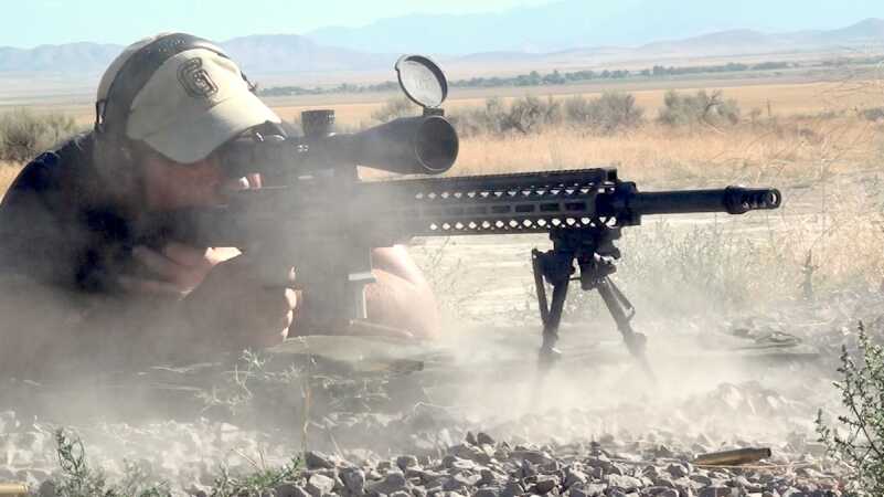 The DRD Tactical Kivaari is a fully capable semi-auto .388 Lapua Magnum that also is a takedown model.