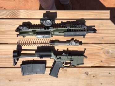 LWRC IC-PDW—5.56mm Close Quarters Combat System While the IC-PDW has some innovative design elements, at its heart it is still an AR.