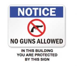 KORWIN: People With Guns Don’t Kill People, Criminals With Guns Kill People! No Guns Allowed = Soft target.