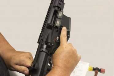 STEP 1: Unload the rifle and verify it is clear of any ammunition.
