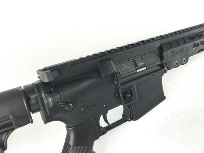 The M-15 has everything you'd expect on a service rifle , forward-assist included. 