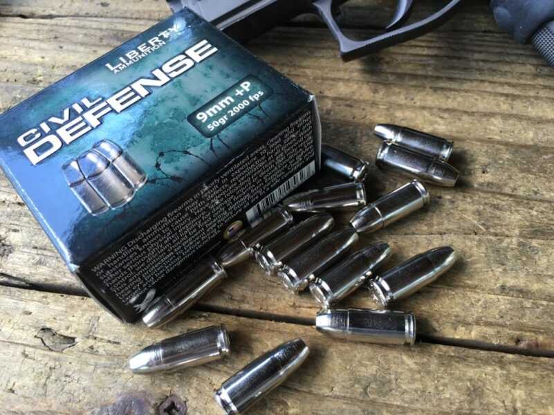 Ammo Test: Liberty Ammunition Civil Defense 9mm and .45 ACP Liberty Ammunition's Civil Defense 9mm