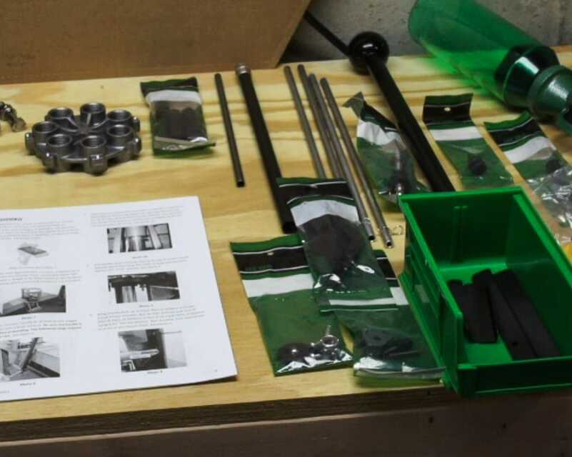 RCBS Pro-Chucker 7: Part 1 – Setup and First Operation The Pro-Chucker 7 comes as a full kit, ready to assemble and start reloading.
