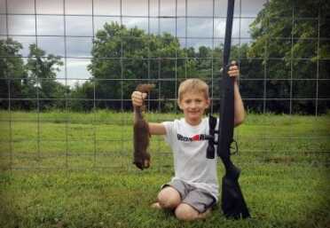 Kids and Guns: Take Your Children Hunting! Nuisance animal populations can be kept in check by youth hunters. This is a great way to teach accuracy, as well as patience.